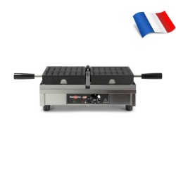 Aparat profesional de vafe 4×6 Bruxelles, 44x26x22h cm - Img 2