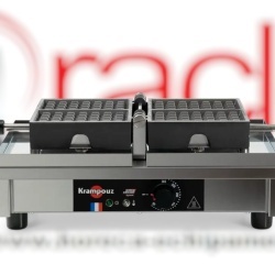 Aparat profesional de vafe 4×7 Bruxelles, 44x26x22h cm