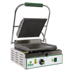 Contact grill 240×230 mm cu placă netadă/striată, Fimar - Img 4