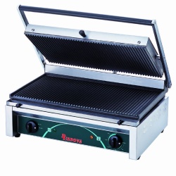 Contact grill striat pentru Sandwich, 520x280 mm - Img 2