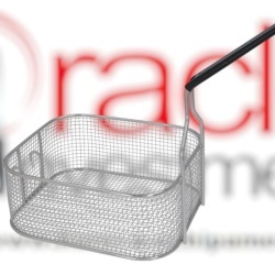 Coș pentru friteuză 250x220x105 mm