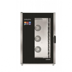 Cuptor combi electric linia EXPLORA COLOMBO 10 tăvi 600x400/GN1/1, touchscreen - Img 2
