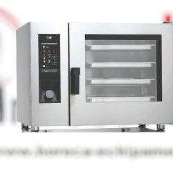 Cuptor cu convecție combisteamer, touchscreen 6 tăvi GN2/1 Desco