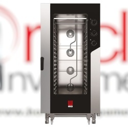 Cuptor electric combisteamer 16 tăvi 60x40 cm electromecanic, Eka Italia