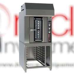 Cuptor electric rotativ pentru panificație, 8 tăvi 400x600 mm