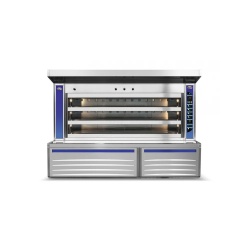 Cuptor panificație cu tuburi cu vapori, 3 vetre 10 mp - Img 3