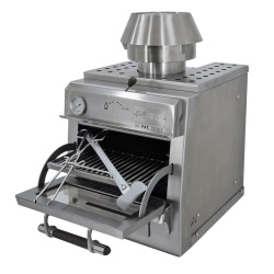 CUPTOR pe CĂRBUNI SERIA PRO HOME, PIRA LUX 50 SILVER (pentru exterior) - Img 12