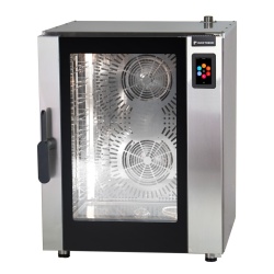Cuptor pe gaz inteligent combisteamer 10 tăvi GN1/1, Flexo Inoxtrend - Img 9