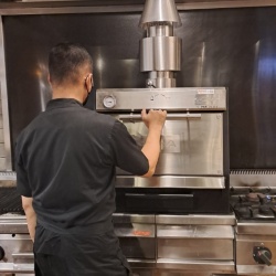 Cuptor pentru steak pe cărbuni, deschidere verticală, Pira 70 Lux SD - Img 6