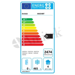 Dulap congelare din inox, 650 litri, Amitek - Img 2