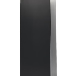 Dulap de congelare negru 400 litri cu 6 rafturi, congelator profesional Maxima - Img 2