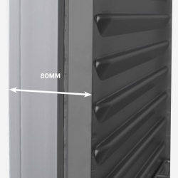 Dulap frigorific dublu din inox, Express 1400 litri, 48xGN 2/1 - Img 4