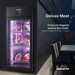 Dulap frigorific pentru maturarea, frăgezirea cărnii Deluxe Meat, 200 kg, cu ușă de sticlă - Img 6