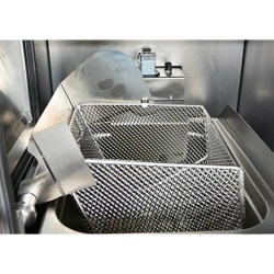 Friteuză automată fără aburi și fără mirosuri, dublă, 50 kg/h - Img 2