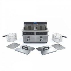 Friteuză cu inducție 2 x 8 L, cu robinet - Img 6