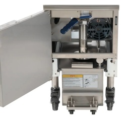 Friteuză electrică profesională cu filtrare, automată cu lift 2x 12 Litri, Casselin - Img 3