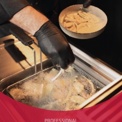 Friteuză gaz 17 litri, cuvă în formă de V (arzătoare externe), Sfera by Desco Italia - Img 4
