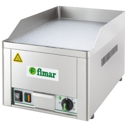 Fry top electric cu suprafață cromată netedă, 325x480 mm, Fimar - Img 2