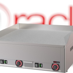 Fry top electric cu suprafață netedă cromată