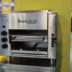 Grătar pentru steak, burger BroilyGrill pe gaz, Casta, 800x600/780x745 mm - Img 5