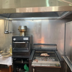 Grătar profesional Barbeque pentru Steak pe cărbuni, 800x820x930 mm - Img 8