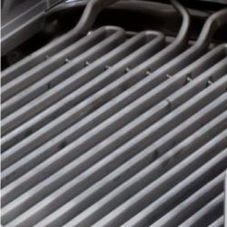 Grill electric cu apă, striat - Img 3