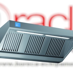 Hotă de perete Snack cu motor, 1400x700 mm, Ristopro