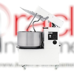 Malaxor aluat hidratare 85% cu spirală, cuvă și cap detașabile, 24 kg, 2 viteze, IBT H2O 30 2V