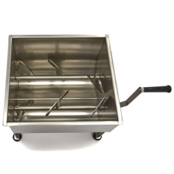 Malaxor carne manual cu 2 axe, 30 litri - Img 2
