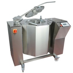 Marmită basculantă pe gaz 500 Litri, cu palete de amestecare - Img 4