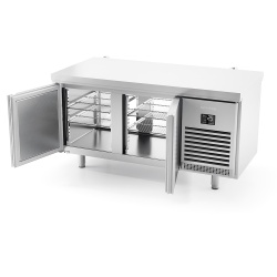Masă frigorifică de patiserie 1618x800x850 mm, clasa A, Infrico - Img 3