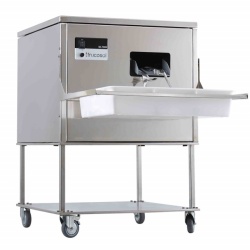 Mașină de lustruit și sterilizat tacâmuri 7000 buc/oră, FRUCOSOL SH7000 - Img 4