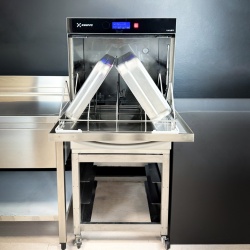 Mașină de spălat vase și pahare coș 50x60, comandă electronică 4 programe Krupps Italia - Img 4