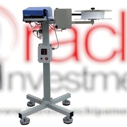 Mașină pneumatică semi-automată de închis pungi cu clipsuri