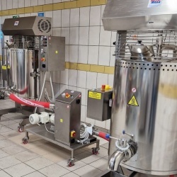 Mașini de fiert și răcit creme, 300 Litri, Sistem de producție continuă - Img 15