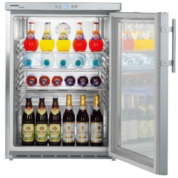 Mini frigider, minibar răcire dinamică, 43 litri, Inox, Liebherr - Img 6