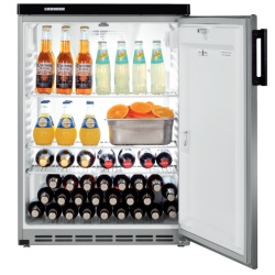 Mini frigider, răcire dinamică, 160 litri, Argintiu, Liebherr - Img 4