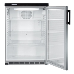 Mini frigider răcire statică, minibar 42 litri, Argintiu, Liebherr - Img 3
