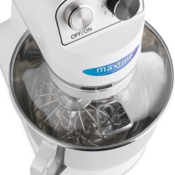 Mixer Alb Profesional - 7 L - Până la 2 kg de Aluat, Maxima - Img 6