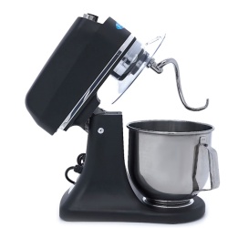 Mixer planetar Negru mat Profesional - 7 L - Până la 2 kg de Aluat, Maxima - Img 8