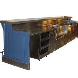 Mobilier neutru pentru bar 500x65x115 cm - Img 3