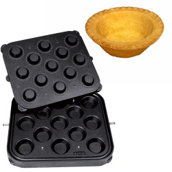 Placă pentru aparatul de tarte, 13 forme rotunde 70 mm - Img 2