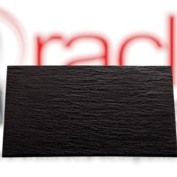 Platou negru 41x29 cm, set de 12 bucăți, Africa Viejo Valle
