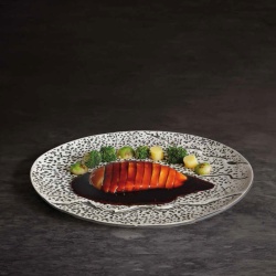 Platou oval deosebit 32x26 cm, set de 6 bucăți, Teide - Img 3