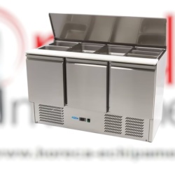 Saladetă 400 L - 137 cm - 3 Uși, Placă de Tăiere, Maxima