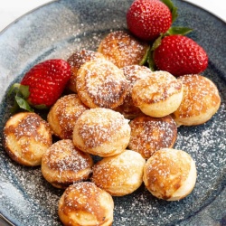Stație preparare mini clătite olandeze Poffertjes cu dulap cald, casselin - Img 3