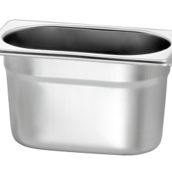 Tavă de inox GN1/9 h 100 mm - Img 2
