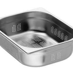 Tavă de inox (perforată) GN1/2 h 100 mm - Img 3