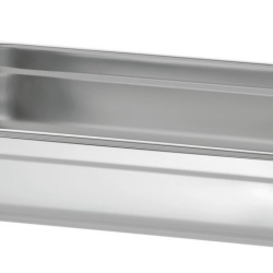 Tavă de inox (suprafață mată) GN1/1 h 100 mm - Img 2