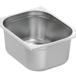 Tavă de inox (suprafață mată) GN1/2 h 150 mm - Img 3